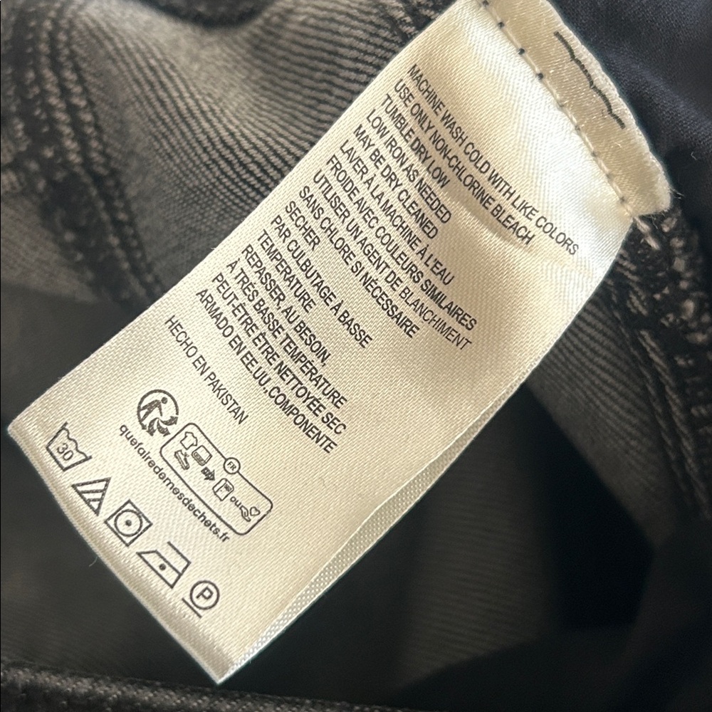 Pilcro The Kenna Mid-Rise Heritage Barrel Jeans Carbon - Picture 8 of 9
